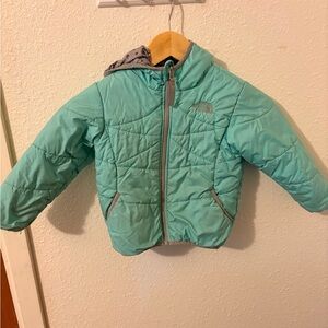 The North Face Kids Teal Puffer Jacket